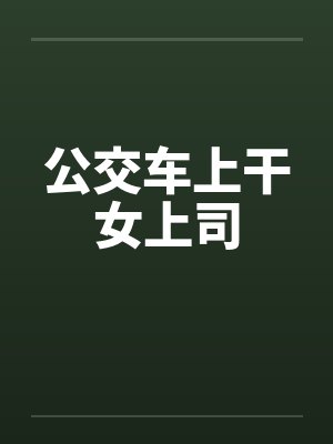 公交车上干女上司封面